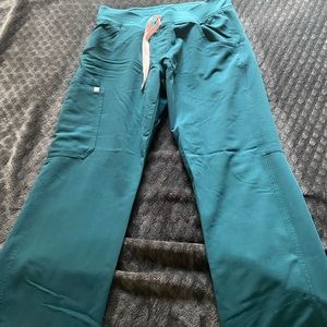 Figs Caribbean Color Scrubs Small Petite Kade Pants